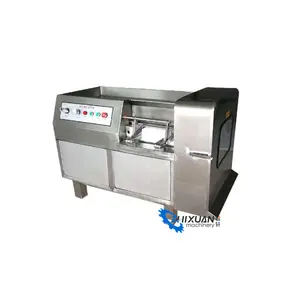 Commercial Use Automatic Whole Chicken and Fish Cutting Machine Chicken Block Cubes Cutter Cuber Cutting Machine