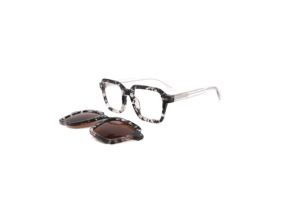 G5723 Gafas de Sol Magnéticas con Clip de <span class=keywords><strong>Alta</strong></span> Polarización para Gafas Graduadas, Montura Completa Rectangular de Acetato Resistente - Product Image 2