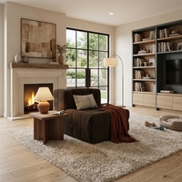 Canapé modulaire sectionnel moderne et esthétique, design carré confortable et écologique, idéal pour appartement et villa, avec éponge compressée sous vide