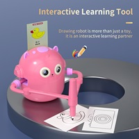 Juguetes Robot de Pintura Automática de Plástico para Niños de 4-6 Años, Educativos, Unisex, con Interacción Musical, Suministros para Eventos