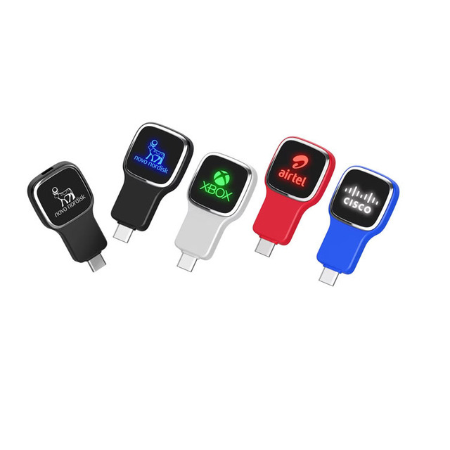 Light-emitting Metal USB 3.0 Flash Drive 32GB New Phone Car Audio Portable Music Pendrive