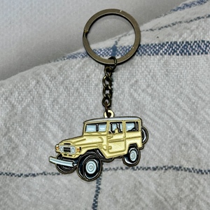 Kết cấu tốt phức tạp nghệ thuật Thiết kế mạ bạc móc chìa khóa tùy chỉnh mềm men Keychain - Product Image 3