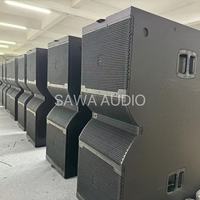 VTX G28 double système de sonorisation audio de 18 pouces Caisson de basses passif Haut-parleurs pro Caisson de basses professionnel pour performances scéniques