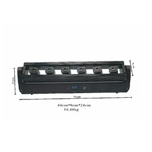 Barra de Luces Láser RGB de 6 Ojos con Cabeza Móvil para <span class=keywords><strong>Discoteca</strong></span> - Product Image 1