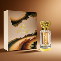 Vente en gros d'usine : Flacons d'échantillons de parfum en verre transparents, forme polygonale, 12 ml et 6 ml, avec compte-gouttes pour huile de parfum