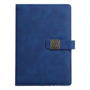 In Stock Wholesale A5 PU-bound Notebook High-end Business <b>Gift</b> with logo Printing Option Custom <b>Gift</b> Box <b>Set</b> - Product Image 1