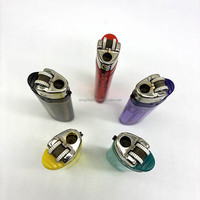 Briquet à gaz jetable transparent Dongyi, briquet à silex en plastique bon marché pour cigarettes, fabricant de produits pour fumeurs