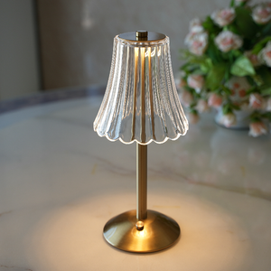 Moderne Kristall Tisch lampe mit Luxus Lampen schirme Innen dekorative Beleuchtung Touch Light Home Decor - Product Image 4