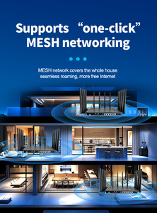 Neue 5G-<span class=keywords><strong>Router</strong></span>-Dual-SIM-Karte WiFi7 Dualband 2.5G & <span class=keywords><strong>5</strong></span>.8G 7200ax DDR4 1GB Enterprise QoS VPN-Firewall 2.5G WAN Gigabit LAN VoIP WEP - Product Image 5