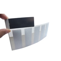 Label Stiker RFID UHF Fleksibel yang Dapat Dicetak di Atas Logam, Pasif EPC Gen2 ISO18000-6C MR6-P untuk Manajemen Aset Logam