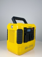 Chargeur de batterie portable 600W LiFePO4 Station de charge sans fil à fonction EU EPS écologique pour panneau solaire à la maison/extérieur