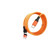 Câble de charge magnétique USB-C vers C 65W auto-organisé LOGO, USB A vers Type-C 3 en 1, câble de charge magnétique multi-USB, gaine en nylon