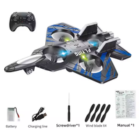 Avion RC électrique en plastique en gros, 4 canaux, 3 vitesses, modèle d'avion télécommandé sûr, jouet planeur volant, avions de voltige