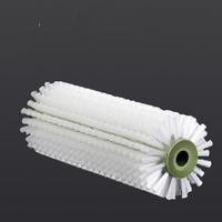 Brosse rotative à poils en nylon industrielle pour le nettoyage des panneaux solaires, pour les centrales photovoltaïques