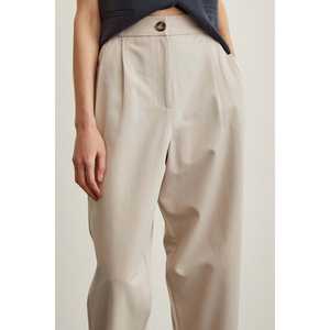 Pantalones Anchos de Crepé con Cintura Alta y Antiarrugas para Mujer - Product Image 2