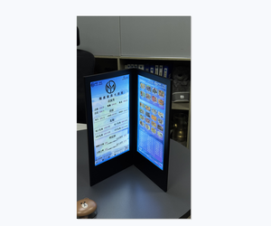 Led dạ quang Bảng menu chủ thực phẩm uống kiểm tra dấu hiệu hiển thị ánh sáng lên menu bìa sách cho nhà hàng hộp đêm - Product Image 6