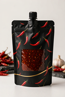 Sachet souple personnalisé avec bec verseur, résistant à la chaleur, haute barrière, qualité alimentaire, fermeture éclair refermable, emballage souple
