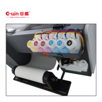 Imprimante DTF de bureau Gwin A3 XP600 pour impression sur rouleau de coton et T-shirts, nouvelle, entièrement automatique, compatible Epson 1440dpi, 1 an de garantie, Letterpress 5