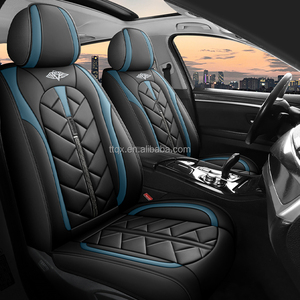 ปลอกหุ้มเบาะรถยนต์หนัง Nappa ระบายอากาศได้ดี ครอบคลุมเต็มรูปแบบ เหมาะสำหรับ Toyota Corolla Camry RAV4 <span class=keywords><strong>Yaris</strong></span> ใช้ในครอบครัว ปรับปรุงภายในรถยนต์ - Product Image 1