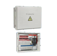 Boîte de distribution en plastique ABS étanche IP66 Sunpeace 240V 125A, corps gris, couvercle transparent, garantie 2 ans, 6 modules