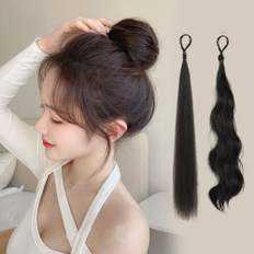 Tang indiano Base di capelli Volume tesse 9A grado Clip in chiusura frontale un donatore Pre-incollato 8-30 pollici lunghezza allungata 1kg - Product Image 1