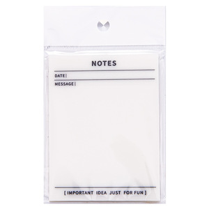 Bloc de Notas Adhesivas Transparentes Blancas para Escribir y Marcar, con Logotipo Personalizado - Product Image 5