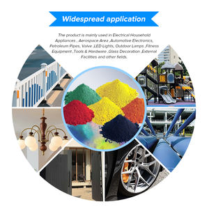 費用対効果の高い金属効果のある耐傷性粉体塗装、照明器具用粉体塗装塗料 - Product Image 1