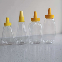 Bouteille souple en PE de 250 ml (8 oz) pour sauce mayonnaise, miel ou Sriracha, jetable, de qualité alimentaire