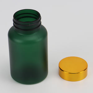ขวดยาแคปซูลปากขวดขนาด120มล. สีเขียวด้านว่างขวดยาเม็ดอาหารเสริมเม็ดพลาสติกขนาด100มล. 150มล. - Product Image 5