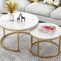 Fabricant professionnel de tables basses modernes de luxe, ensembles de tables basses, matériau en panneaux artificiels pour meubles de salon