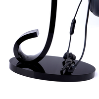 Présentoir de casque en acrylique de style personnalisé de couleur personnalisable portable simple et élégant