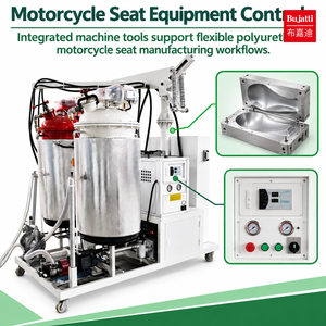 Bujatti Düşük Basınçlı Poliüretan Köpük Makinesi Motosiklet Sele Köpüğü Dökümü İçin - Product Image 5