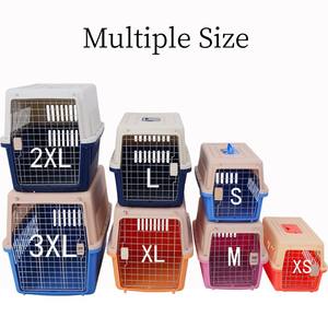 Transporteurs pour animaux de compagnie en plastique portables de voyage légers multicolores de belle qualité avec roues pour chats et chiens - Product Image 2