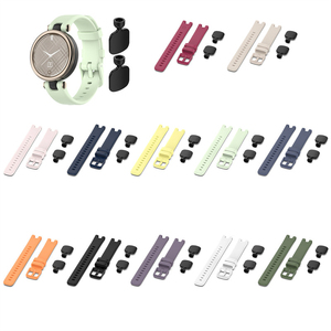 Correa de Silicona Deportiva para Reloj <span class=keywords><strong>Garmin</strong></span> <span class=keywords><strong>Lily</strong></span>, Correa de Reloj de Lujo de Goma - Product Image 4