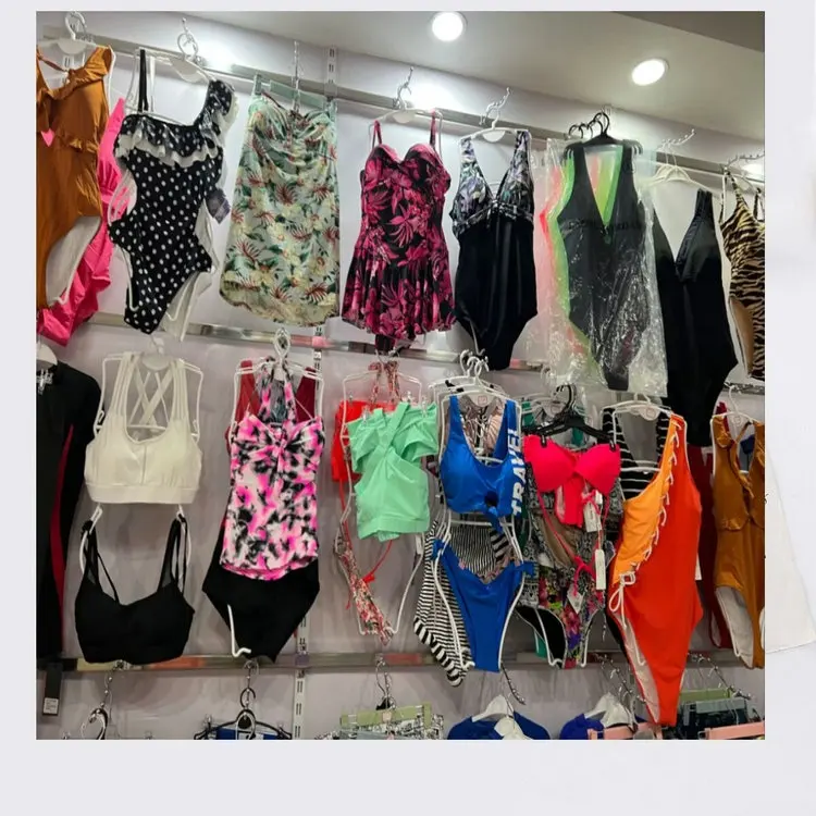 1.88 Dollar Model WKYY001 Ready Stock Assorted Swim Patterns 2023 Women Swimming Suits With Colors