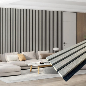 Panel Acústico Insonorizante de Madera de Nogal con Diseño Ranurado para Pared Interior de <span class=keywords><strong>Bar</strong></span>, MOQ Bajo y Entrega Rápida - Product Image 3
