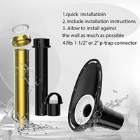 Kit de raccordement au sol pour baignoire autoportante avec certification CUPC avec adaptateur 2 pouces vers 1,5 pouce pour salle de bain Baignoire Uni-Green