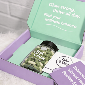 Caja de Embalaje para Kits de Fertilidad para Marcas en Línea, Caja de Cartón Corrugado Tipo E, Caja de Cartón Troquelada, Embalaje Personalizado - Product Image 6