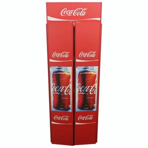 Có thể gập lại kim loại đồ uống hiển thị đứng présentoir de produits gấp kim loại kệ trưng bày sàn đứng dễ dàng mang theo kệ - Product Image 2