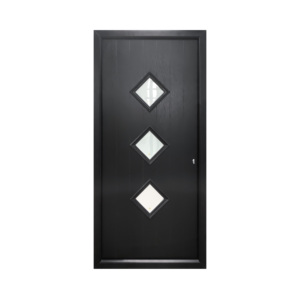 Puerta Exterior Moderna de Fibra de Vidrio Blanca Precolgada de 36x80, Material Compuesto, Puerta de Apartamento con Prevención de Incendios - Product Image 6