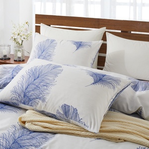 Juego de 3 Fundas de Edredón Lavables de Microfibra, Color Sólido, para Uso Doméstico, Ropa de Cama al por Mayor - Product Image 2
