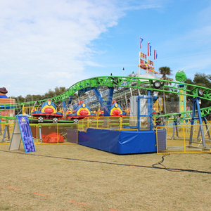 Atractiva Montaña Rusa Giratoria de Acero para Parque de Atracciones en Venta - Fabricante para Exteriores e Interiores - Product Image 6