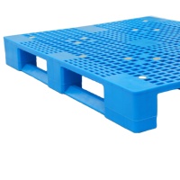 Palette en plastique HDPE 1010 1210 double face, grande, empilable, robuste, à prix avantageux, en vente