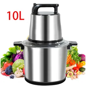 Home Kitchen Chopper Food Grinders Cheap Stainless Steel Small Best Meat Chopper Automatic 2L 3L Electric Meat Grinder For Sale