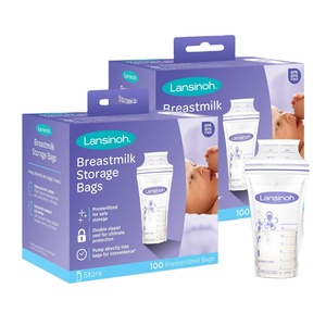 Best supplier for Lansinohs Breastmilk Storage Bags, 200 Count Value Pack, Easy to Use Milk Storage Bags for Breastfeeding