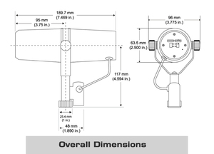 <span class=keywords><strong>Microphone</strong></span> de studio vocal pour diffusion, Microfonos Sm7b, <span class=keywords><strong>Microphone</strong></span> de studio <span class=keywords><strong>cardioïde</strong></span>, Sure Shur Micro Sm7b - Product Image 4