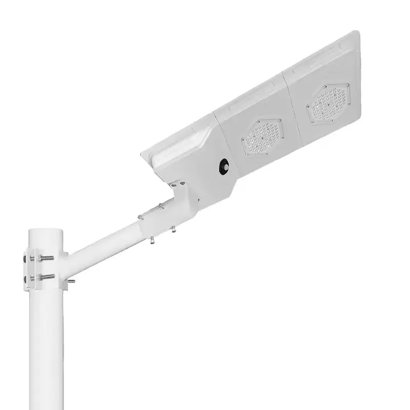 Integrated waterproof Ip65 outdoor solar panel road lamp all in one solar led street light 30w 50w 70w 90w