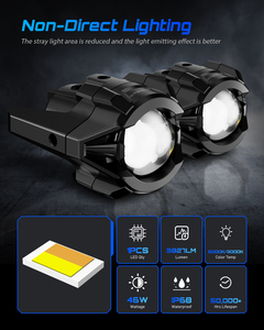 ไฟทำงาน LED <span class=keywords><strong>Novsight</strong></span> 3000K & 6000K ไฟหน้ามอเตอร์ไซค์ LED รุ่นใหม่ โปรเจคเตอร์เลนส์ ไฟสปอตไลท์สำหรับขับขี่มอเตอร์ไซค์ รถยนต์ รถบรรทุก - Product Image 6