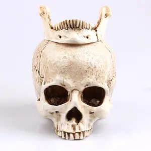 Wholesale Resin Skull Heads For Halloween Decoration