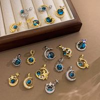 Pendentifs en strass Resoul Moon Charm, bijoux esthétiques, charmes de créateurs de luxe, accessoires de bijoux pour femmes